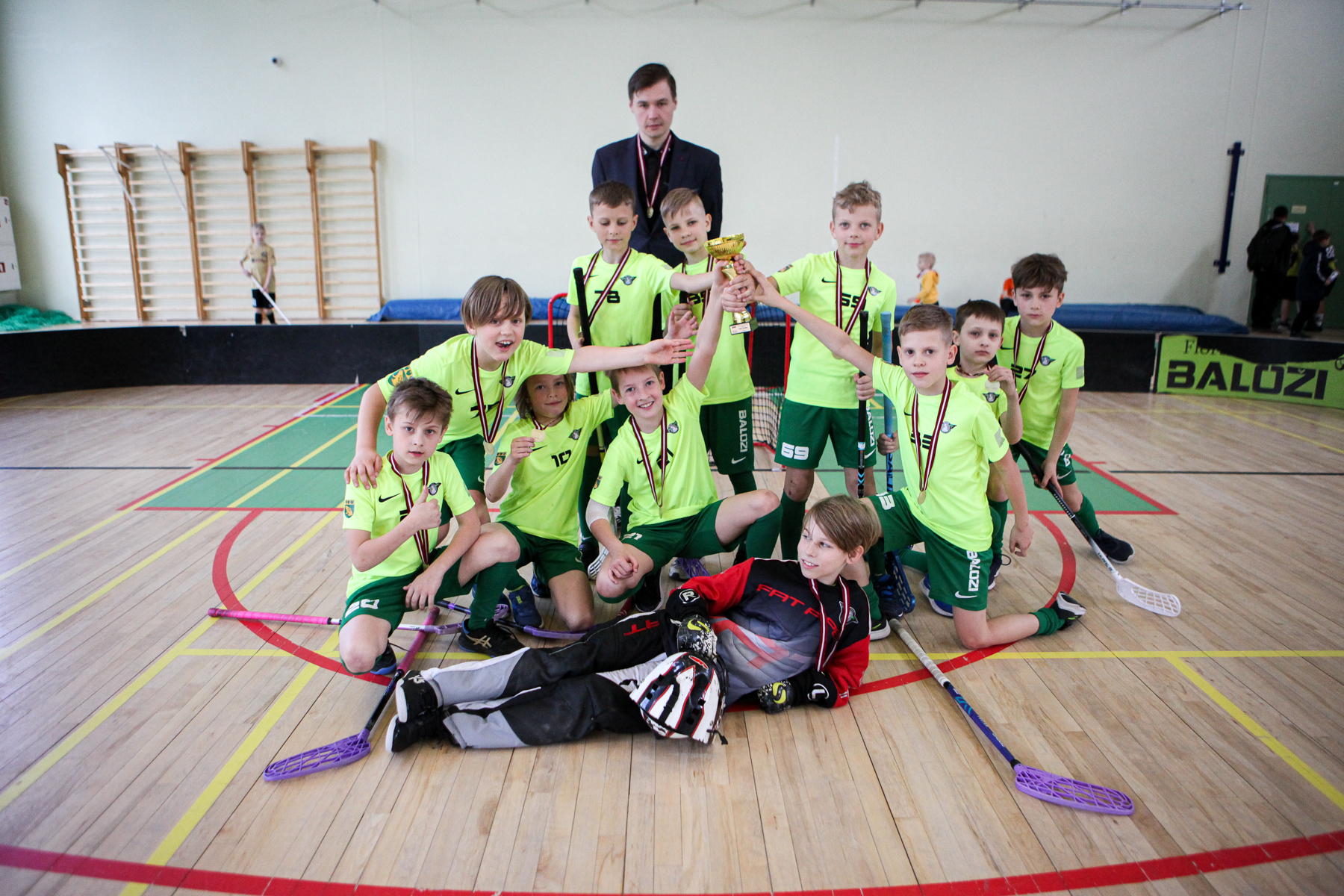 Latvian Floorball Union » LV » 2022/2023 » News » ZU9 team games and
