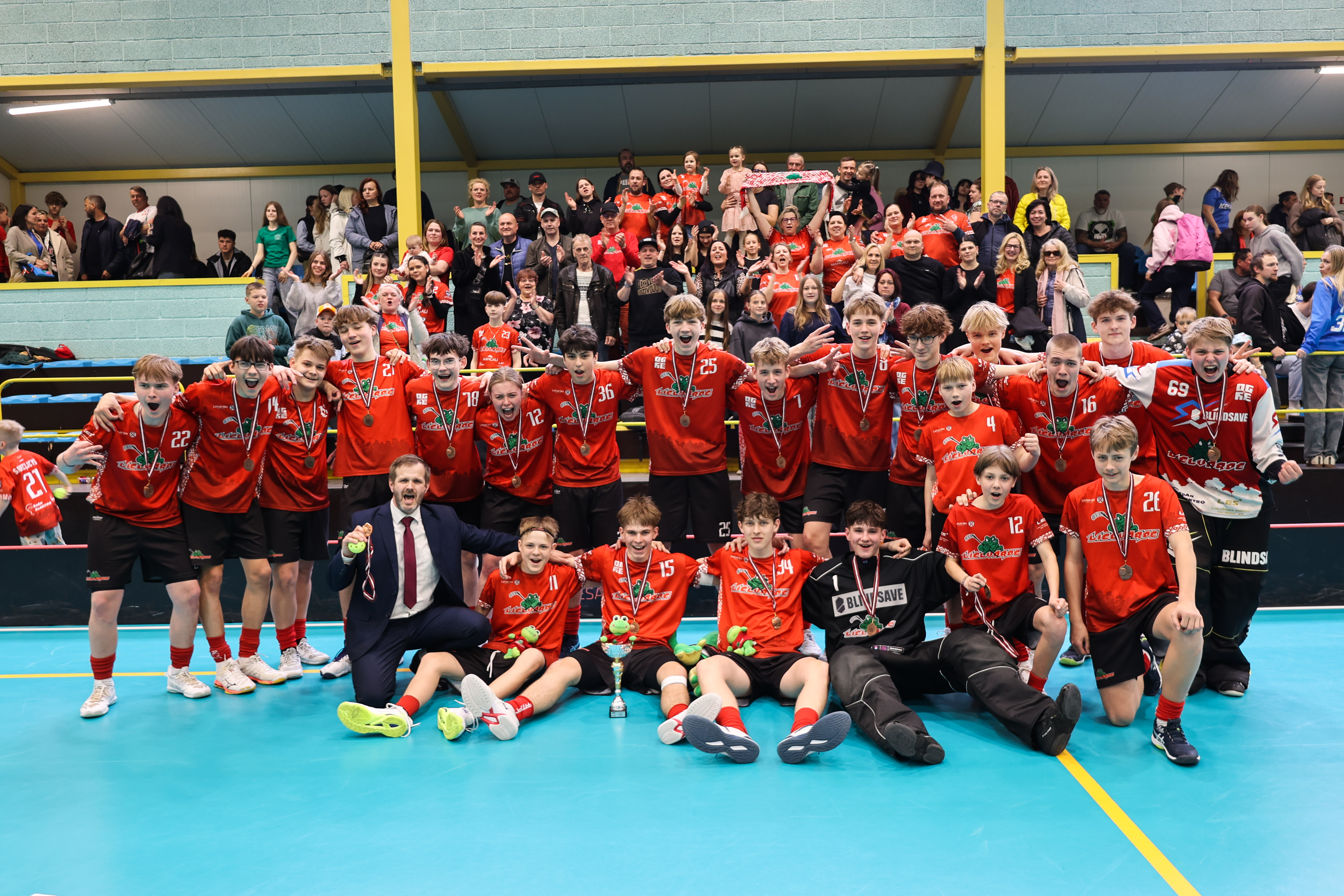 "U15 Floorball Championship Results: Gold, Silver & Bronze Winners Revealed"