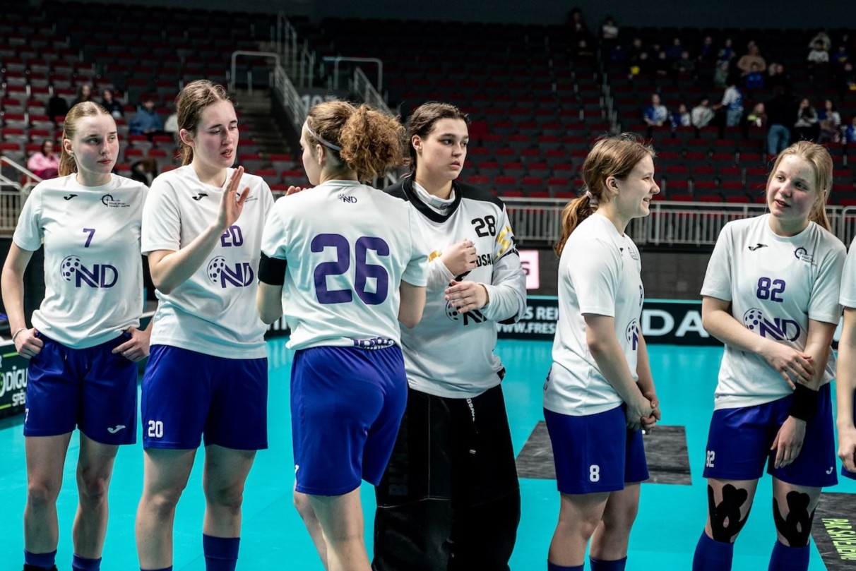 Mārtiņēkaba Shines: NND/RJTC Win Riga Derby | Latvian Floorball