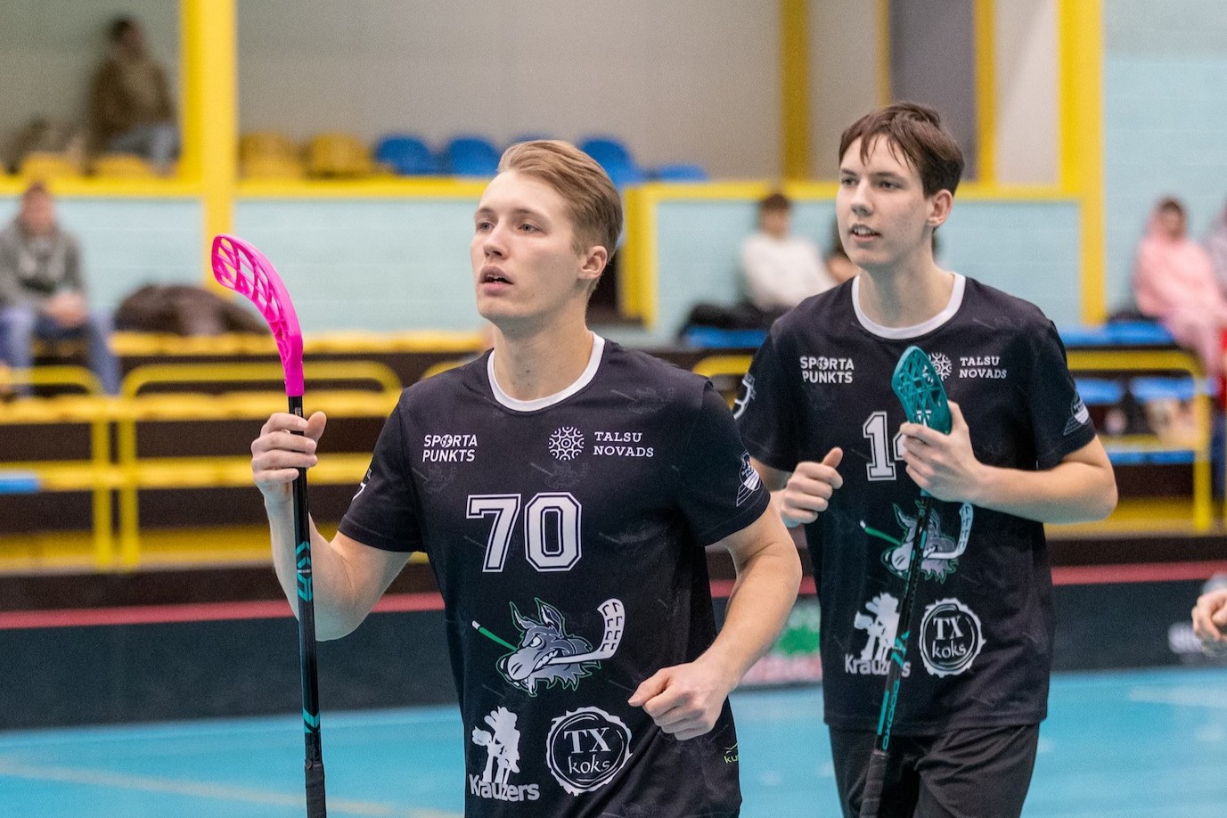 Photo: Latvijas Florbola savienība Orig talsi ragovskis